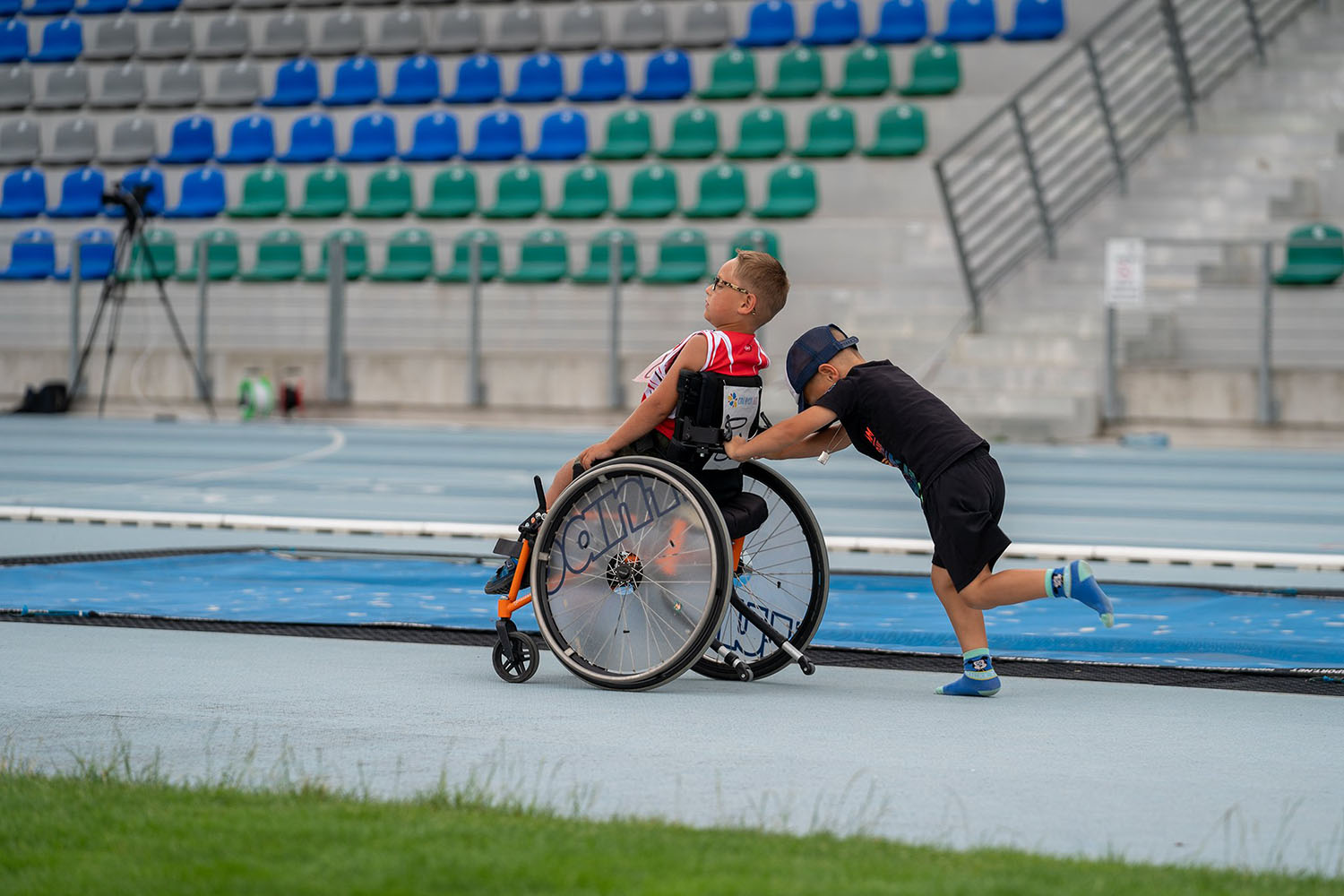 Gloria počas rehabilitácie v HENDI CENTRE