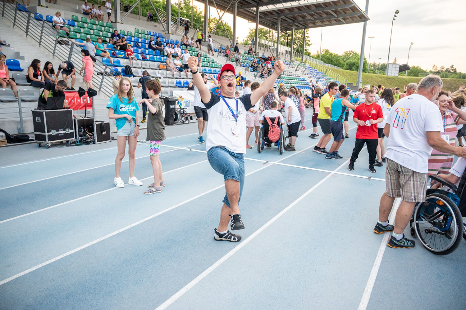 Gloria počas rehabilitácie v HENDI CENTRE