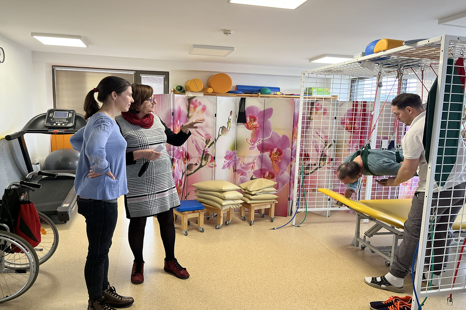theodora weisz 12 Gloria počas rehabilitácie v HENDI CENTRE