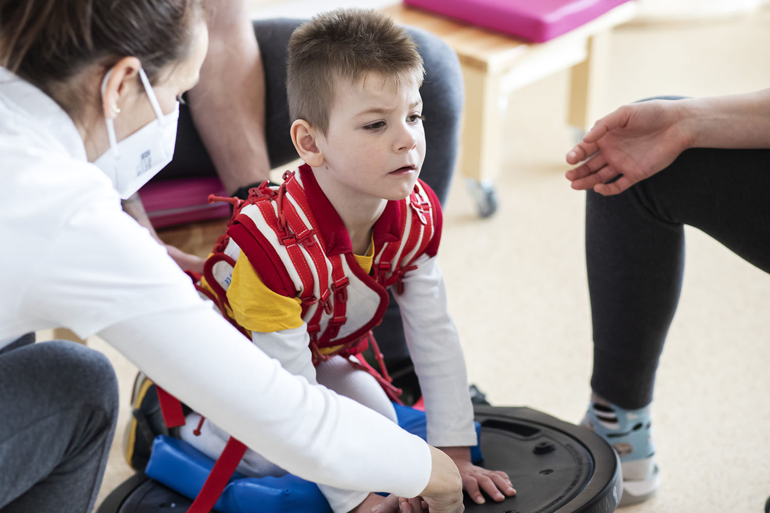 Gloria počas rehabilitácie v HENDI CENTRE